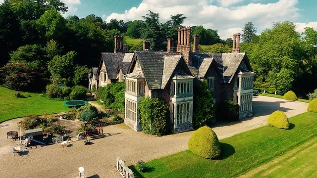 Aerial view of Culver House